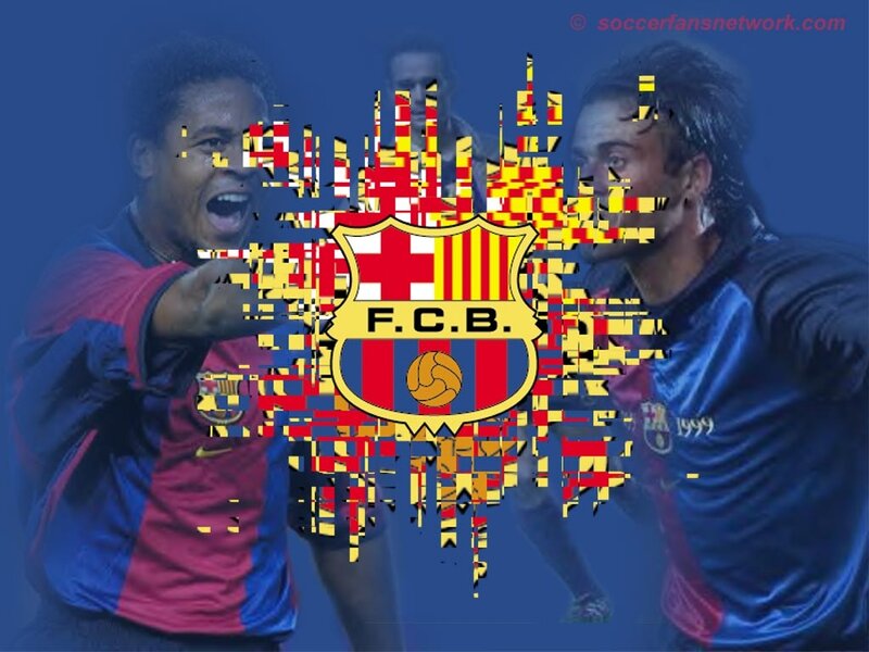 Two Soccer Players — Blue
