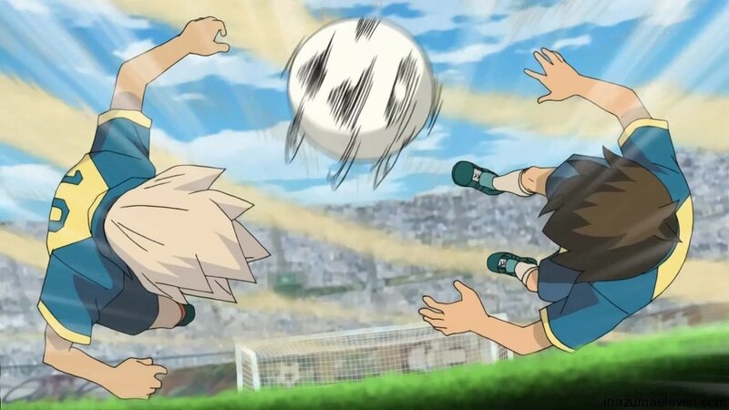 Two Soccer Players in Mid-air
