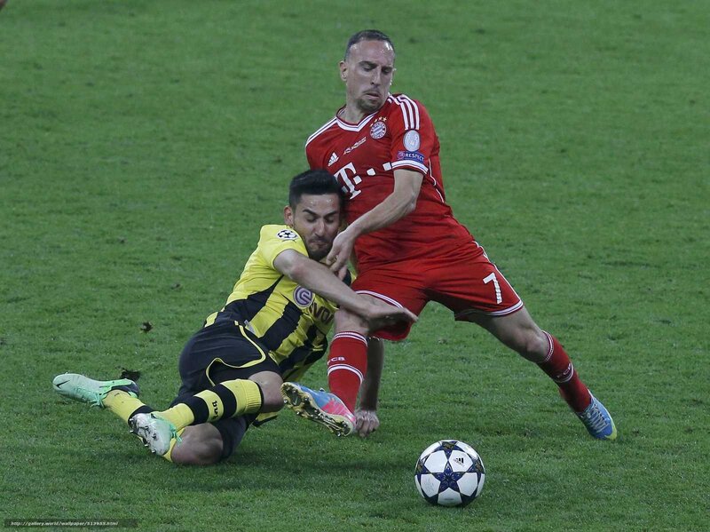 Two Soccer Players on Field — Green, Intense