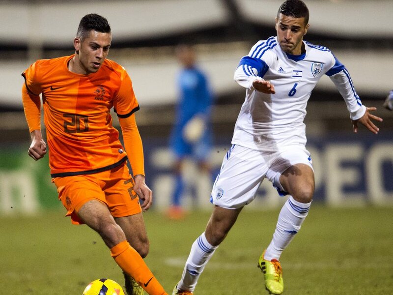 Two Soccer Players — Orange, Competitive