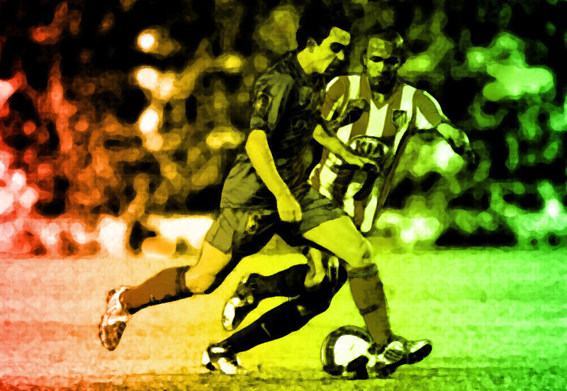 Two Soccer Players