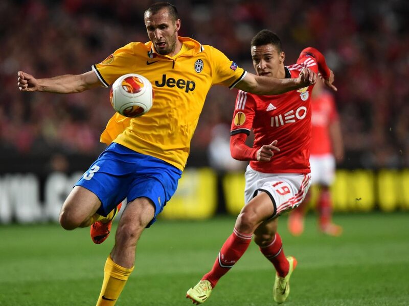Two Soccer Players — Yellow, Competitive