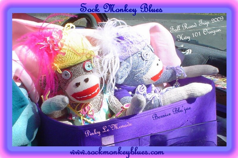 Two Sock Monkeys