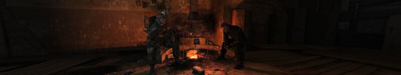 Two Soldiers by Fire