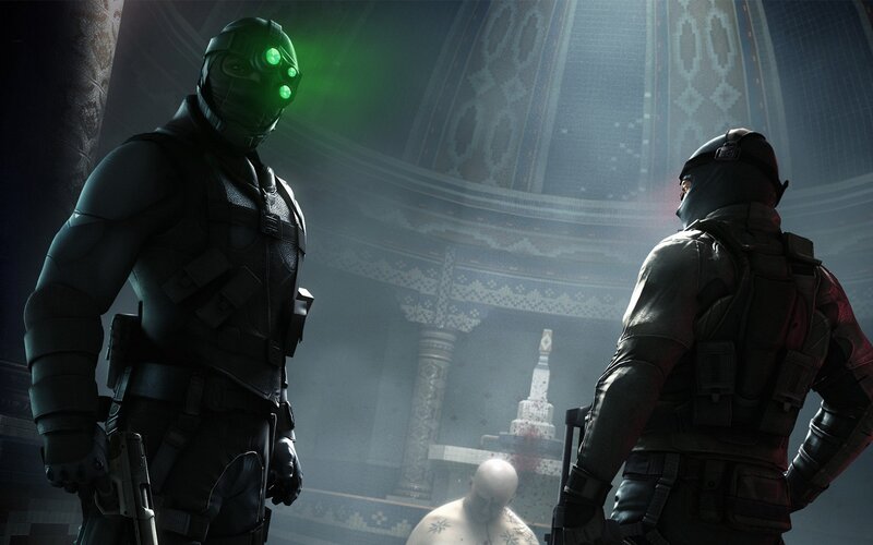 Two Soldiers in a Dome — Black, Tense