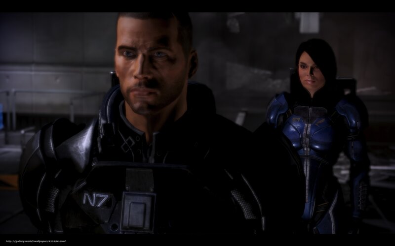 Two Soldiers in Armor — Black, Serious