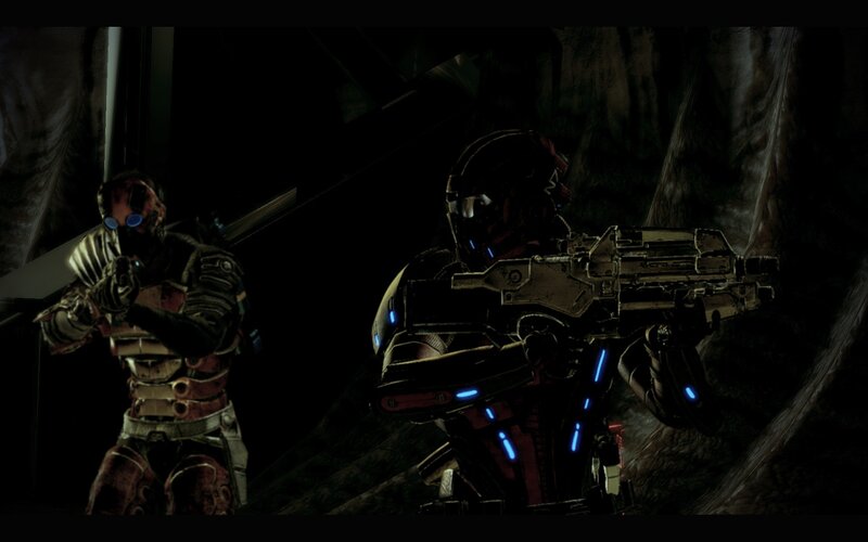 Two Soldiers in Armor — Black