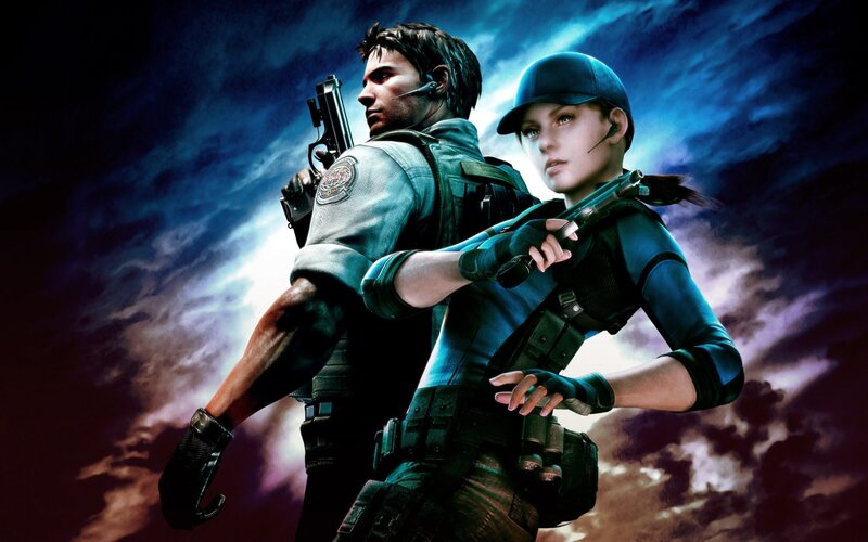 Two Soldiers in Combat Gear — Blue