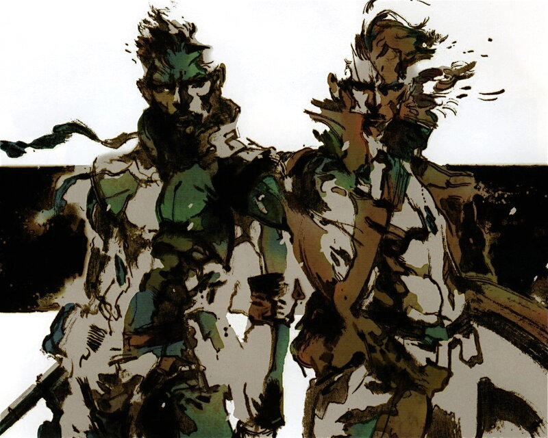 Two Soldiers in Combat