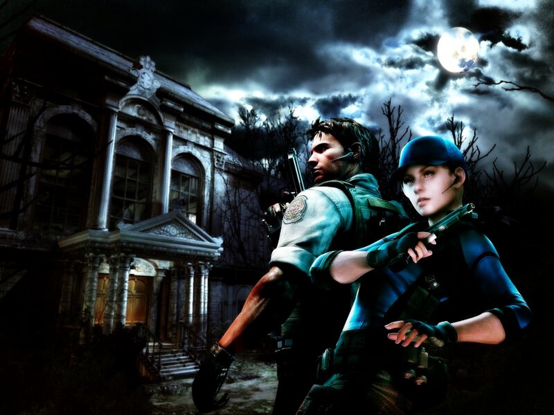 Two Soldiers in Front of Building