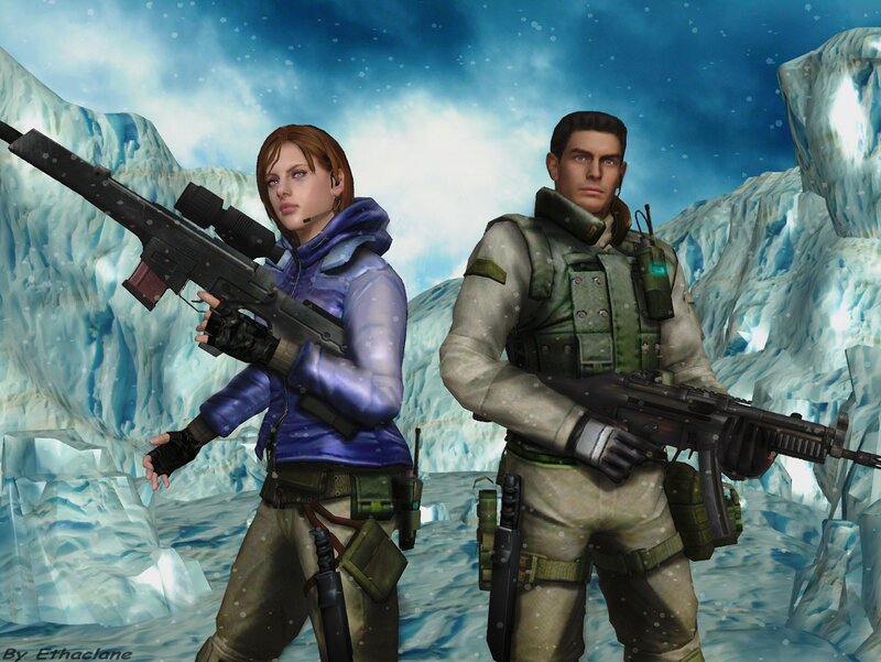 Two Soldiers in Snow