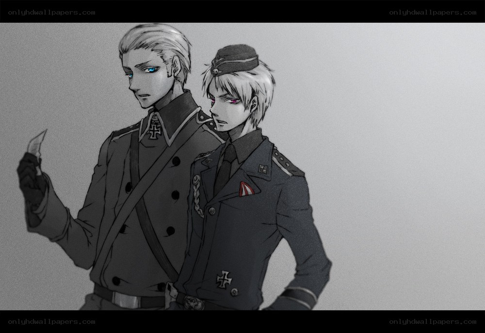 two soldiers in uniform