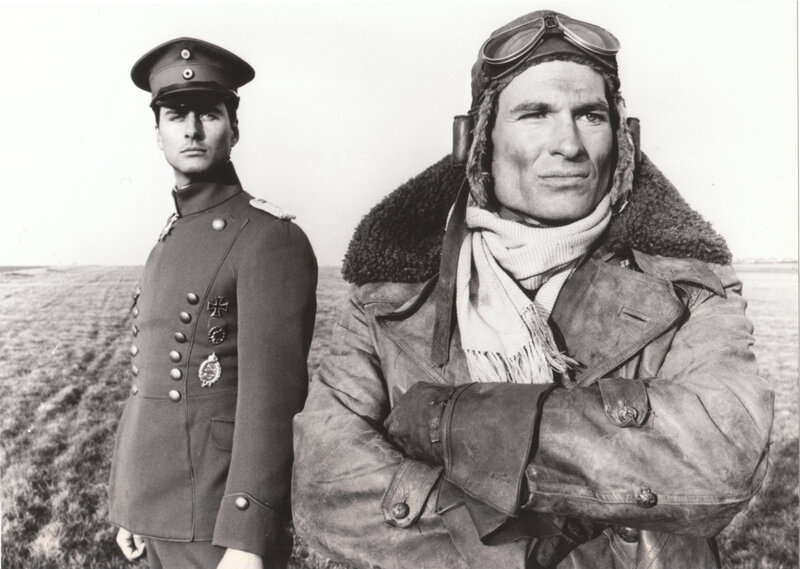 Two soldiers in uniform