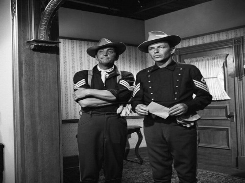 Two Soldiers in Uniform — Black