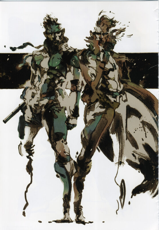 Two Soldiers Standing