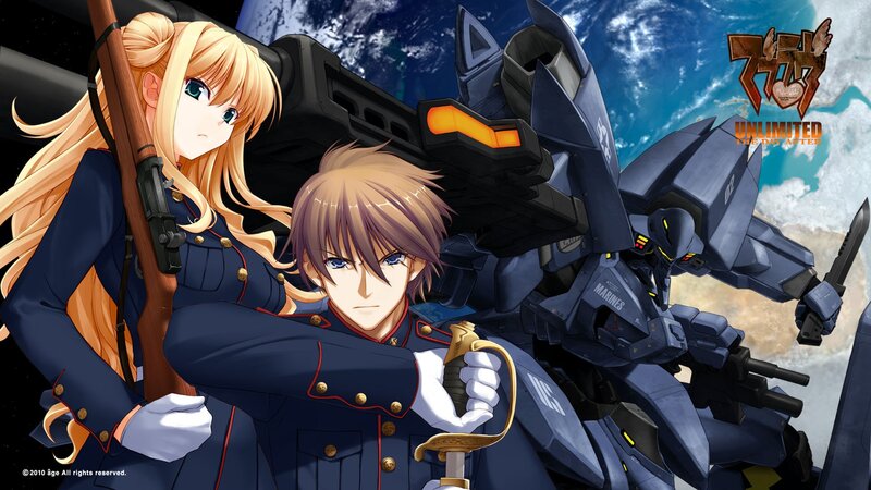 Two Soldiers with Mechs