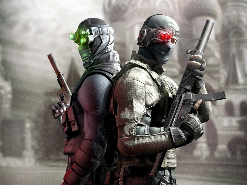 Two Soldiers with Weapons