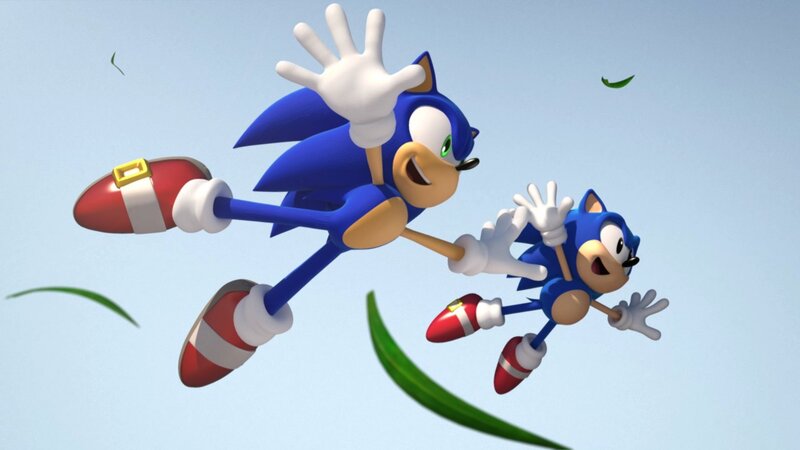 Two Sonic the Hedgehog Characters