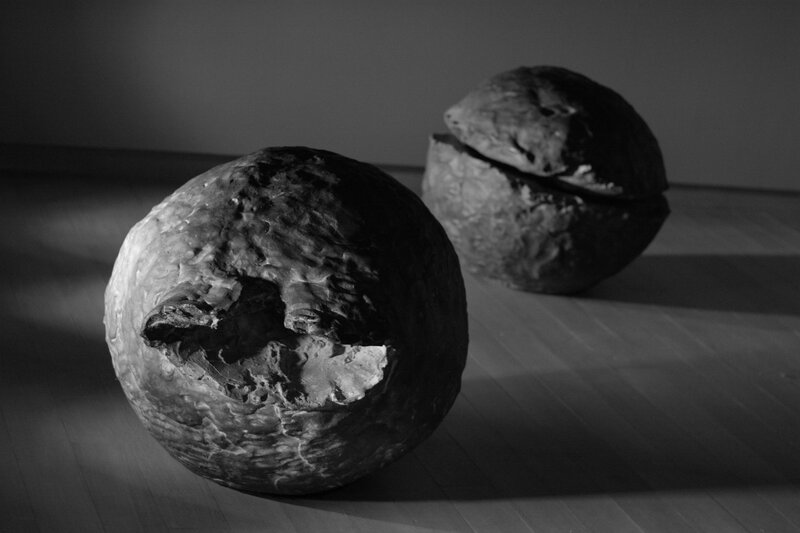 Two Spherical Sculptures