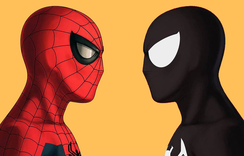 Two Spider-man Characters