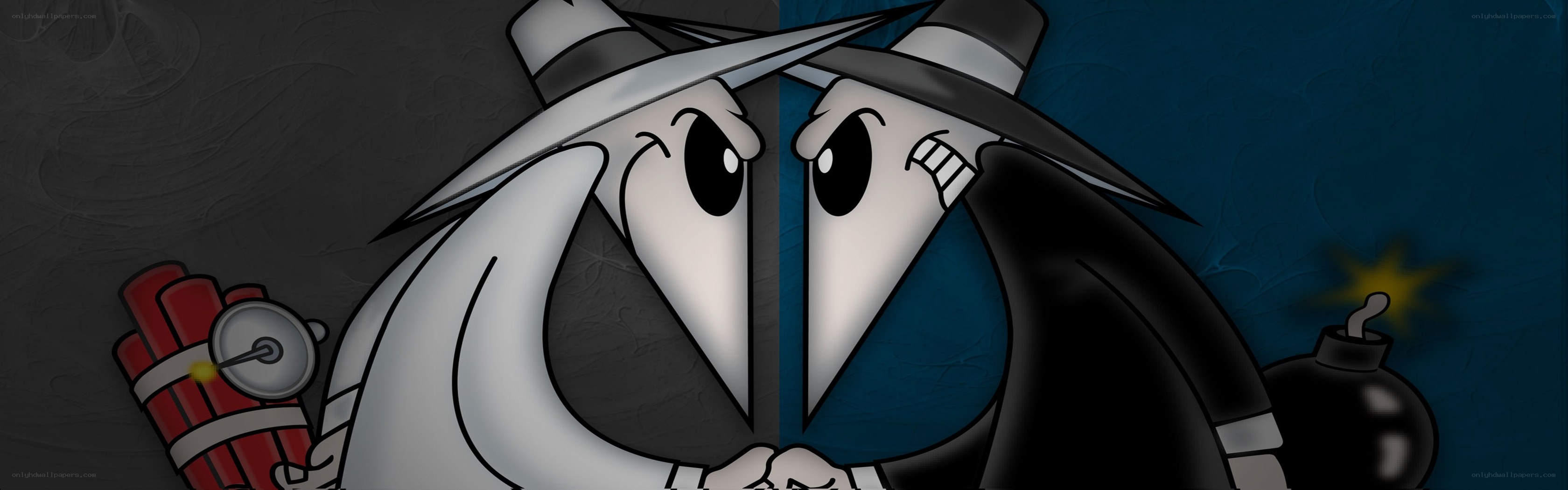 Two spies in a standoff