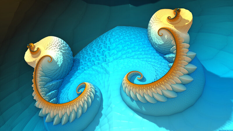 Two Spiral Creatures