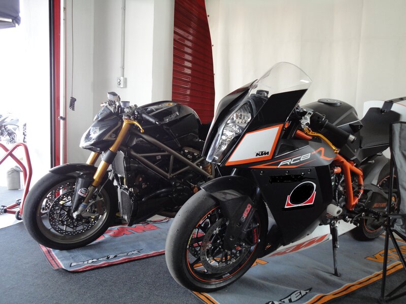 Two Sport Motorcycles