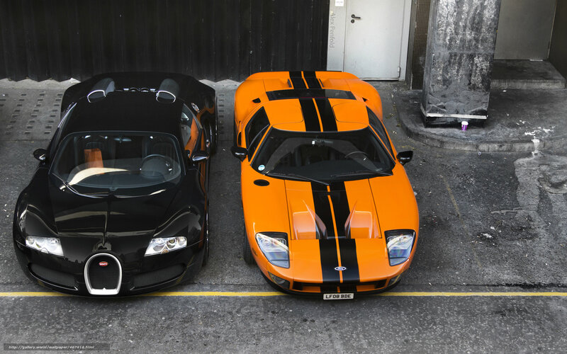 Two Sports Cars — Black, Dramatic, Photograph