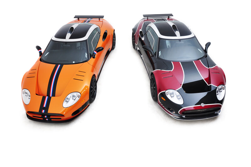 Two sports cars side by side