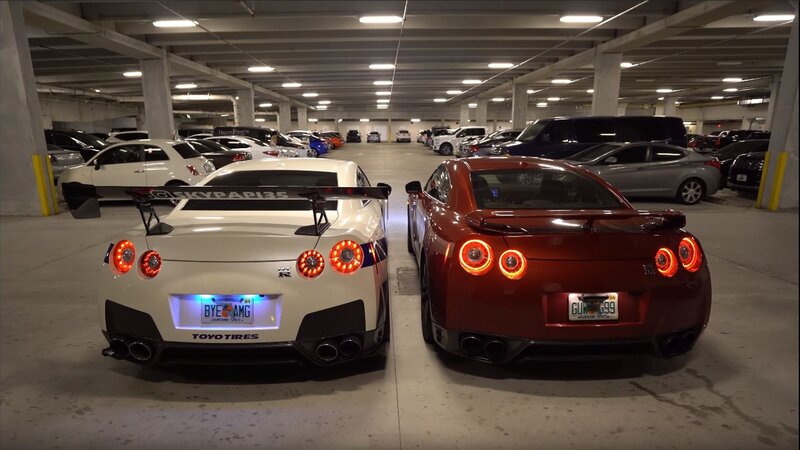 Two Sports Cars — White, Neutral