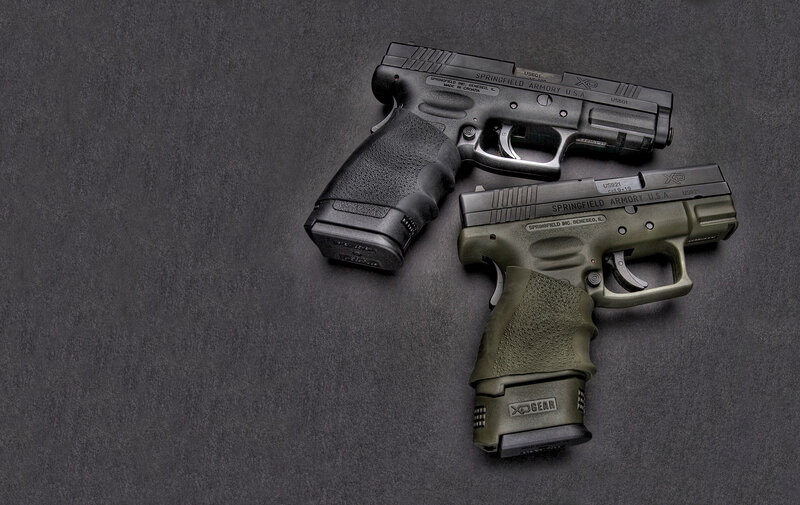 Two Springfield Armory pistols
