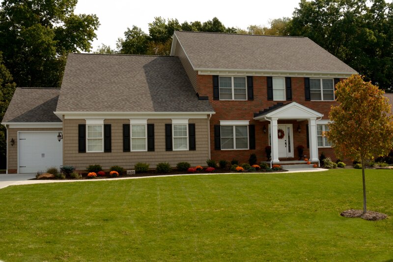 Two-story House — Green