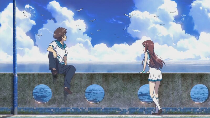 Two Students by the Sea