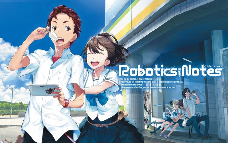Two Students Eating Ice Cream — Blue