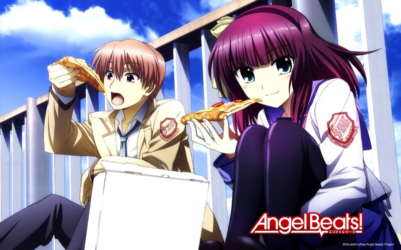 Two Students Eating Pizza