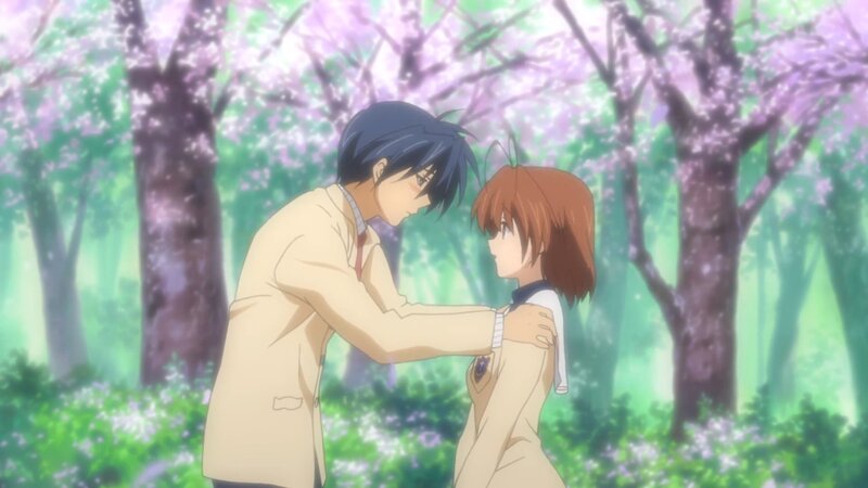 Two Students Embracing