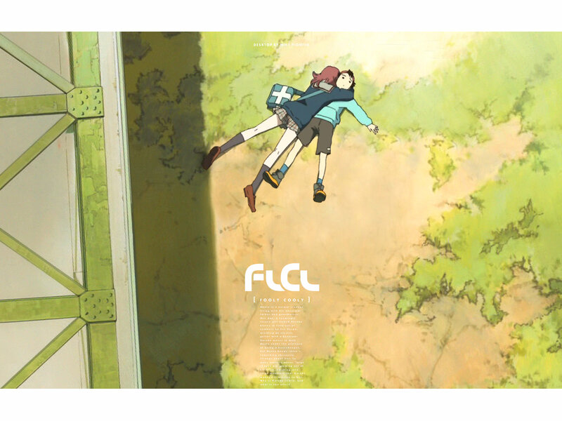 Two Students Falling — Green