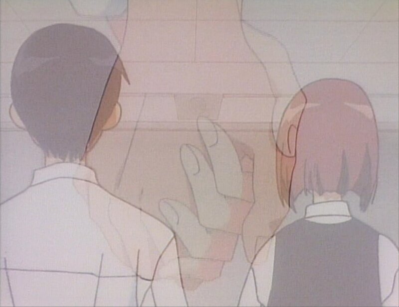 two students in classroom