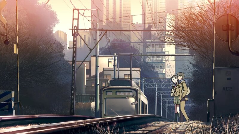 Two Students on Train Tracks