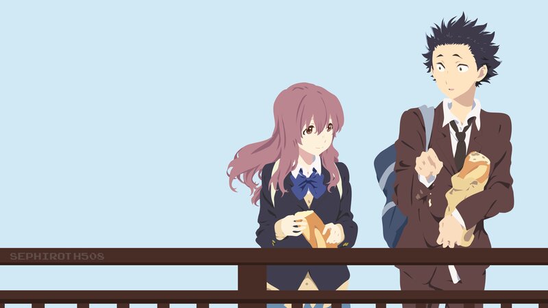 Two Students Standing — Blue, Calm, Afternoon