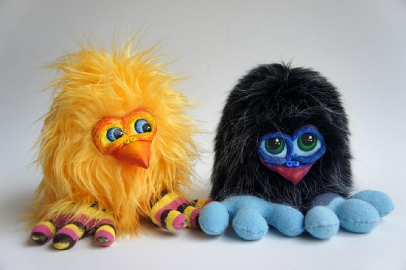 Two Stuffed Animals