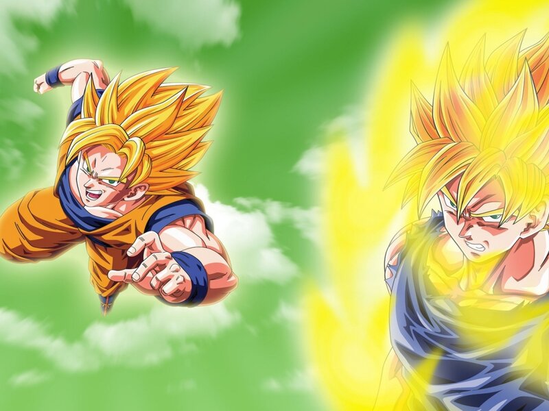 Two Super Saiyan Characters