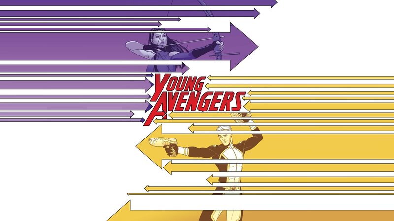 Two Superheroes Aiming — Purple