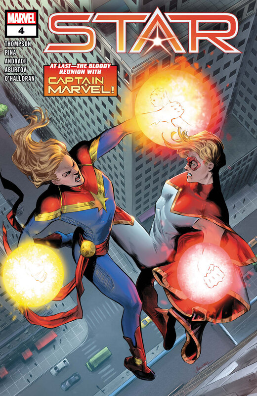 Two Superheroes Fighting — Blue, Dramatic, Comic