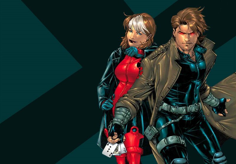 Two Superheroes Standing — Black