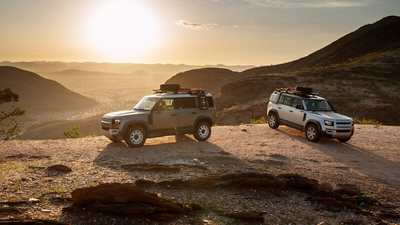 Two SUVs on a Cliff