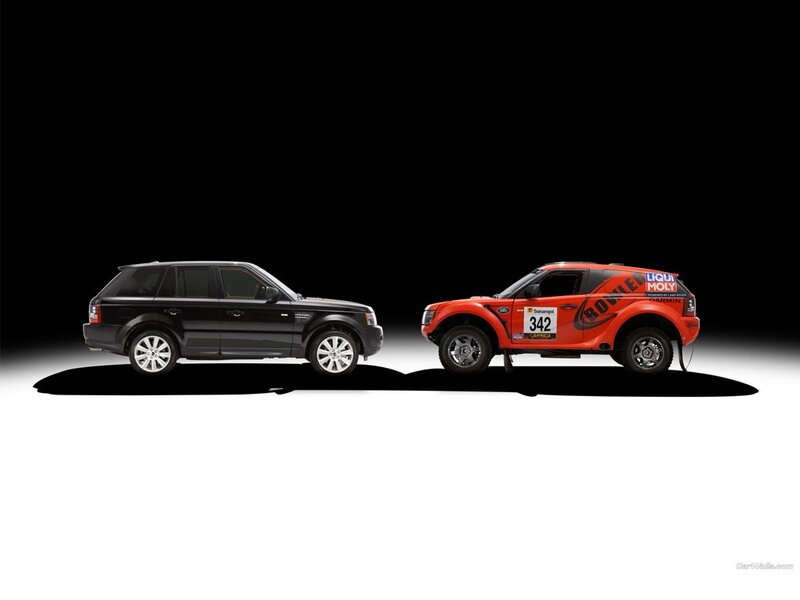Two SUVs Side by Side — Black