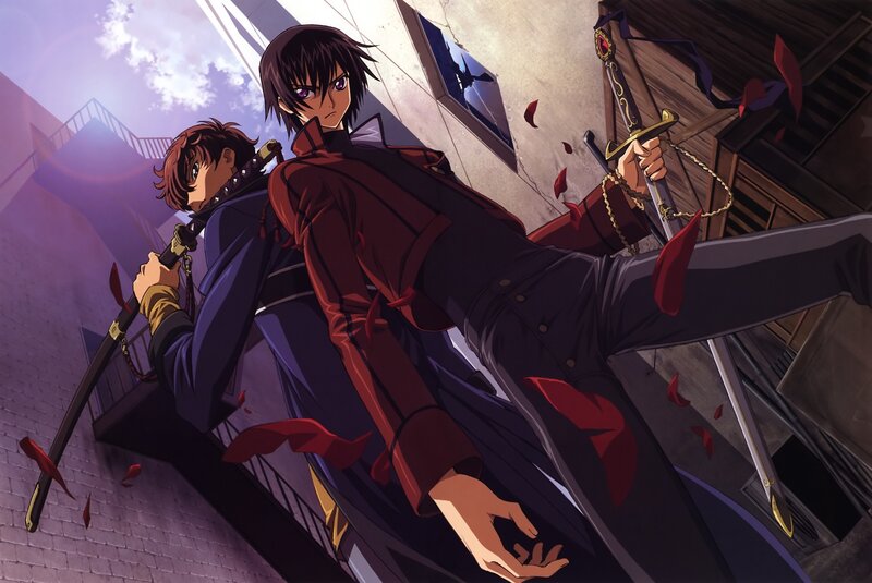 Two Sword-wielding Men