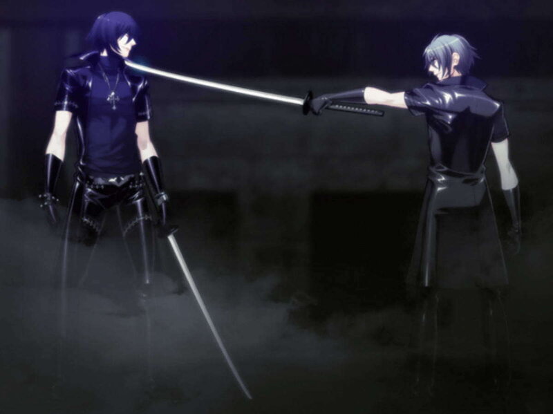Two Swordsmen Facing Off