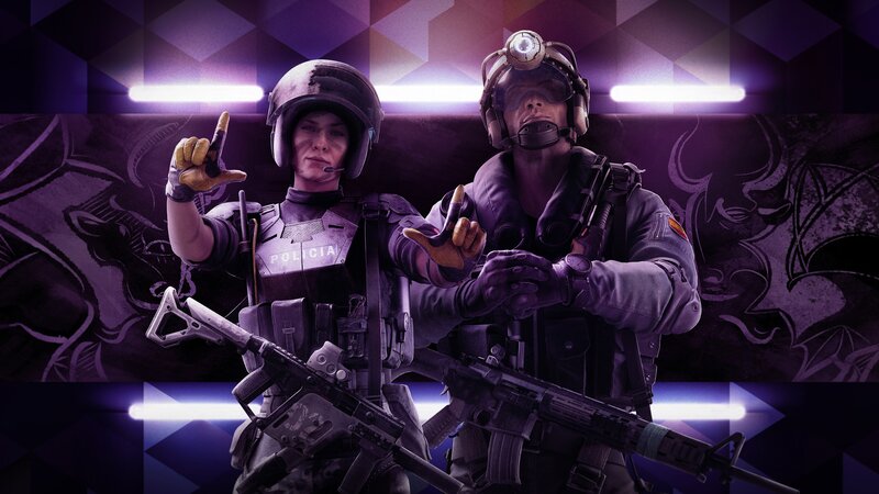 Two Tactical Officers